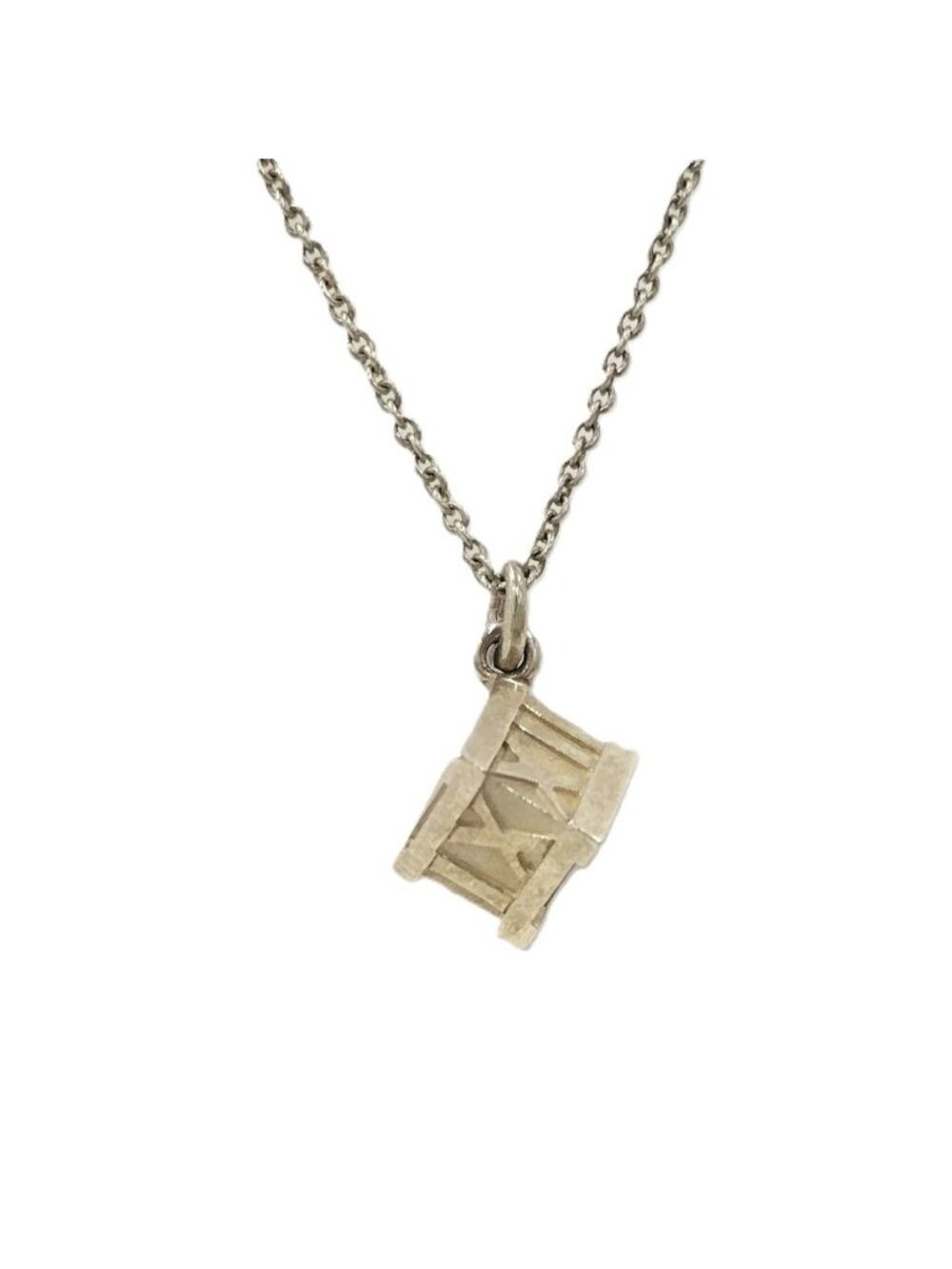 Tiffany & Co Atlas Necklace Silver